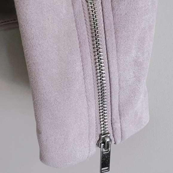 Old Navy Lavendar Blazer Zip Up Jacket Size Medium - Picture 3 of 4